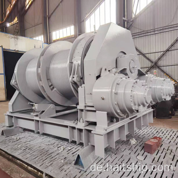 Montage einfacher hydraulischer Winde